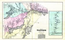 Ellsworth City, Surry Village East, East Surry Village, Hancock County 1881